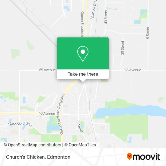 Church's Chicken map