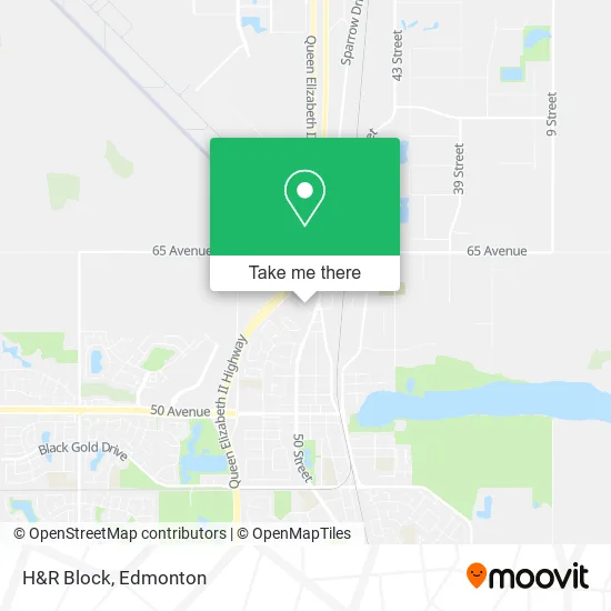 H&R Block map