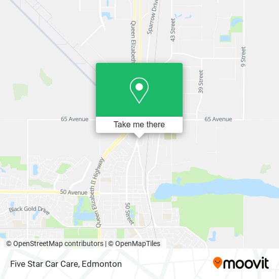 Five Star Car Care map