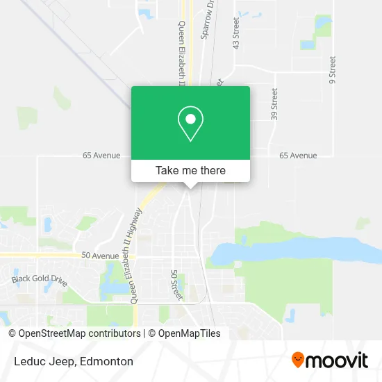 Leduc Jeep map