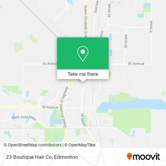 23 Boutique Hair Co map