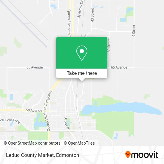 Leduc County Market map