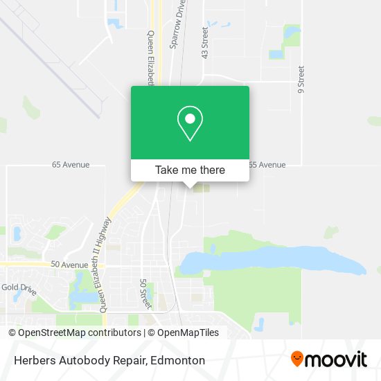 Herbers Autobody Repair map