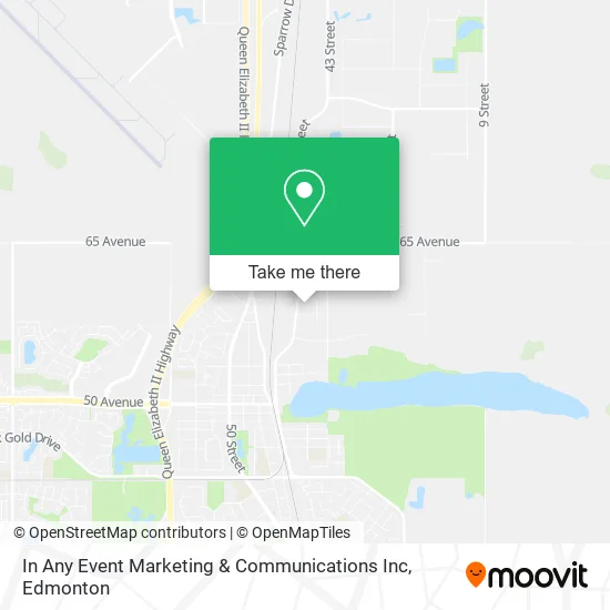 In Any Event Marketing & Communications Inc map