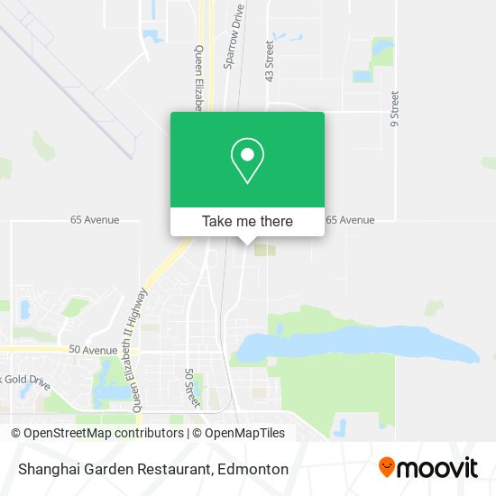 Shanghai Garden Restaurant map