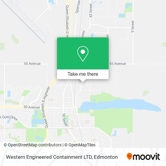 Western Engineered Containment LTD map