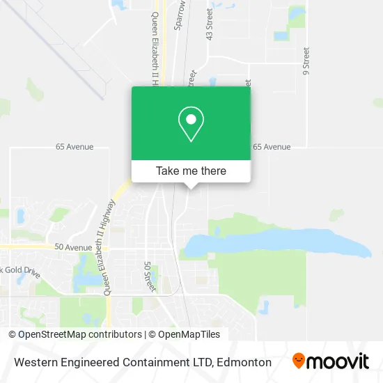 Western Engineered Containment LTD map