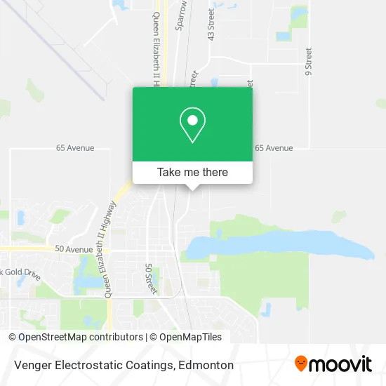 Venger Electrostatic Coatings map