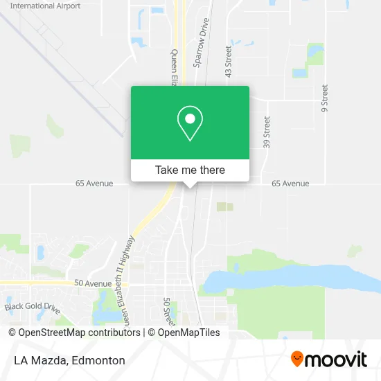 LA Mazda map