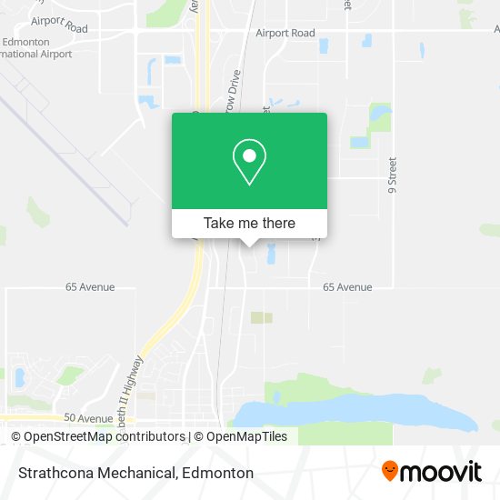 Strathcona Mechanical map
