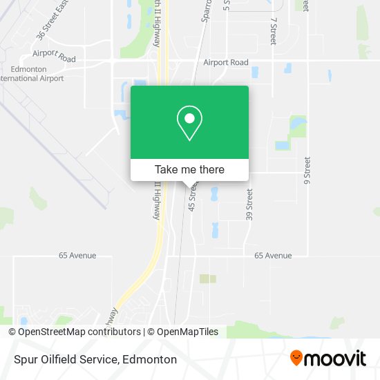 Spur Oilfield Service map
