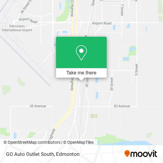 GO Auto Outlet South map