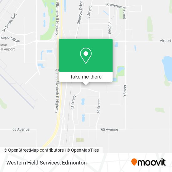 Western Field Services map