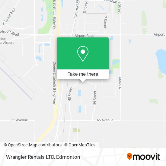 Wrangler Rentals LTD map