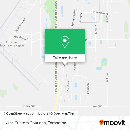 Kens Custom Coatings map