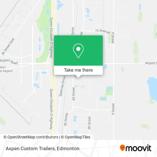 Aspen Custom Trailers map