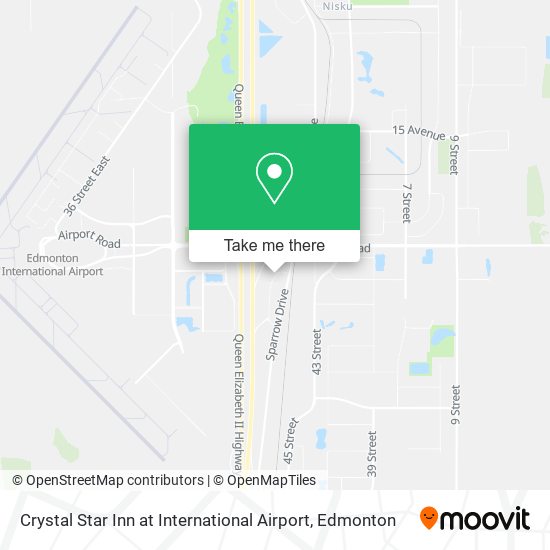 Crystal Star Inn at International Airport plan