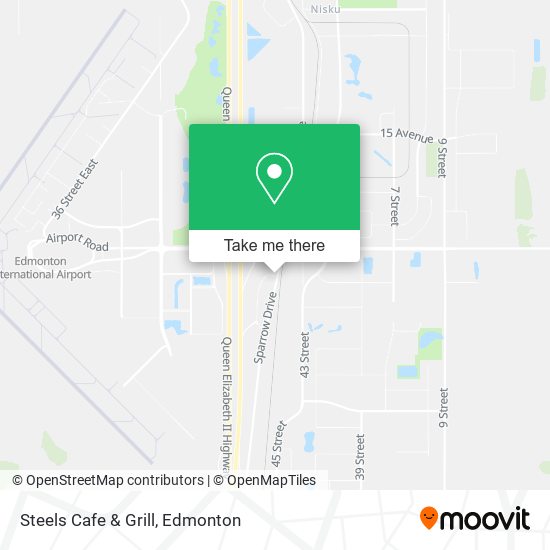 Steels Cafe & Grill map