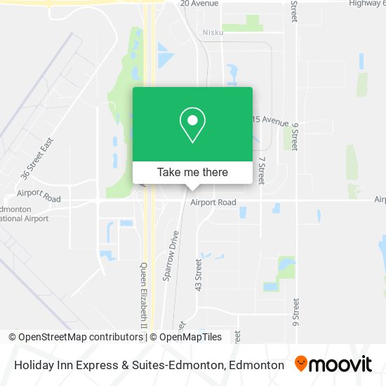 Holiday Inn Express & Suites-Edmonton plan