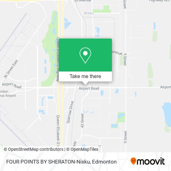 FOUR POINTS BY SHERATON-Nisku map