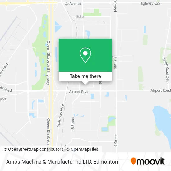 Amos Machine & Manufacturing LTD map