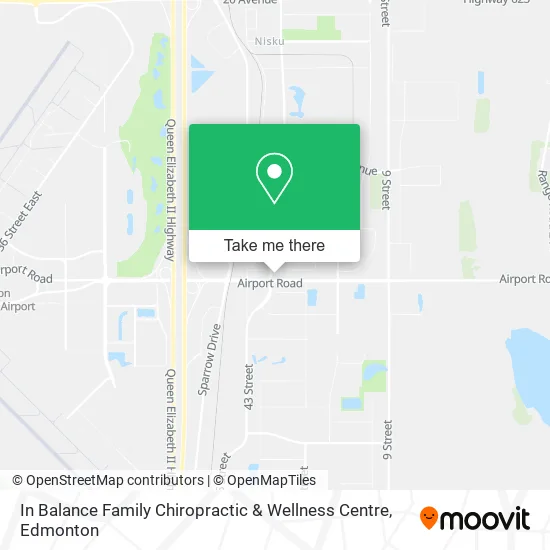 In Balance Family Chiropractic & Wellness Centre map