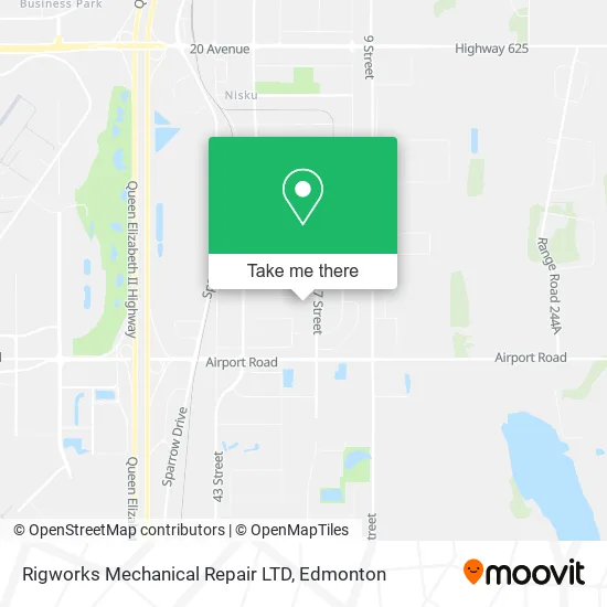 Rigworks Mechanical Repair LTD map