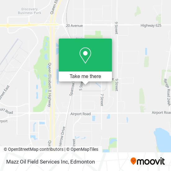 Mazz Oil Field Services Inc map