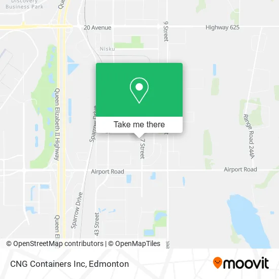 CNG Containers Inc map