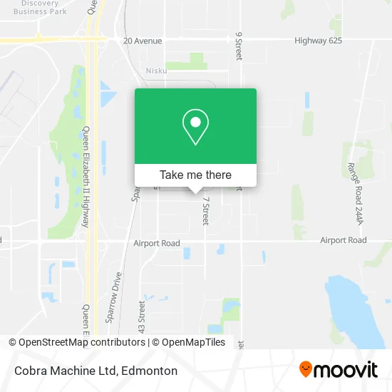 Cobra Machine Ltd map