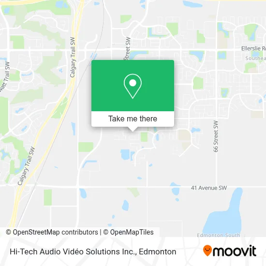 Hi-Tech Audio Vidéo Solutions Inc. map