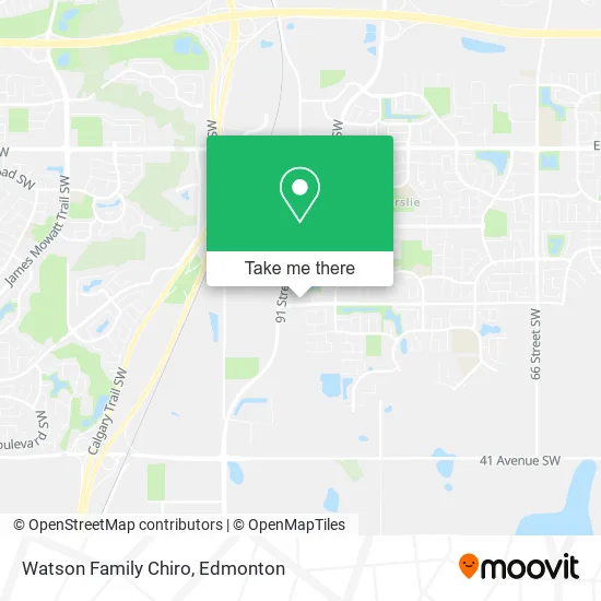 Watson Family Chiro map