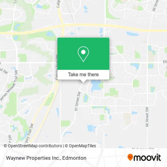 Waynew Properties Inc. map