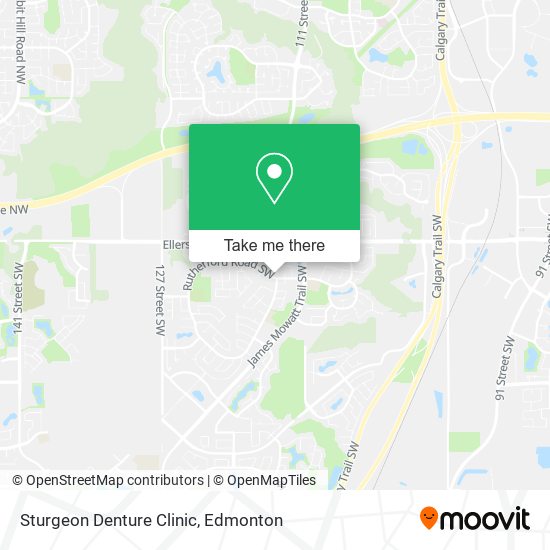 Sturgeon Denture Clinic map