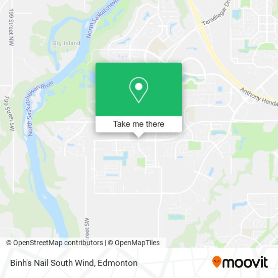 Binh's Nail South Wind map