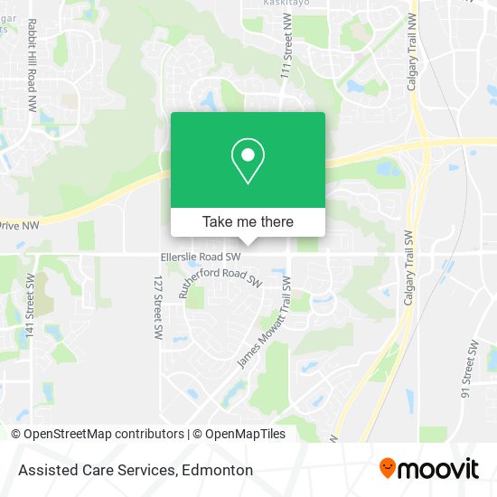 Assisted Care Services map