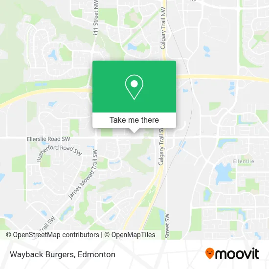 Wayback Burgers map
