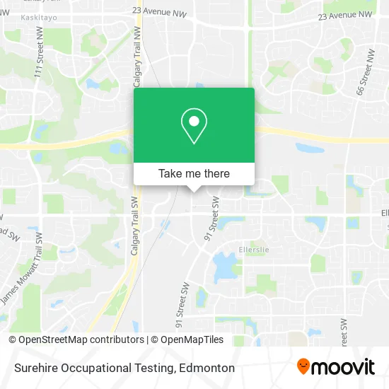 Surehire Occupational Testing map