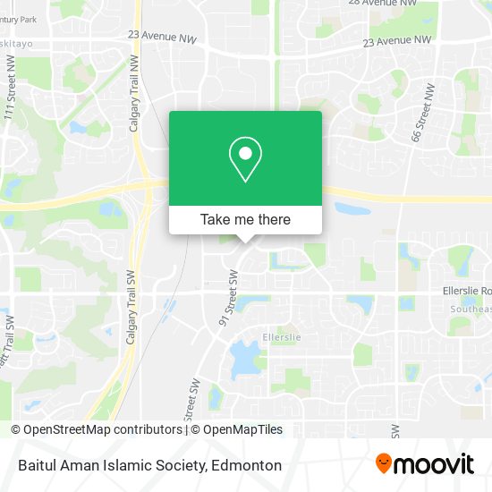 Baitul Aman Islamic Society map