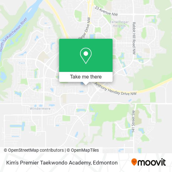 Kim's Premier Taekwondo Academy map