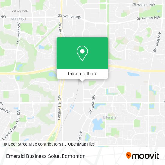Emerald Business Solut map