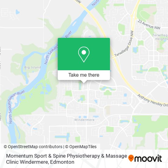 Momentum Sport & Spine Physiotherapy & Massage Clinic Windermere plan