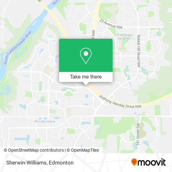 Sherwin-Williams map