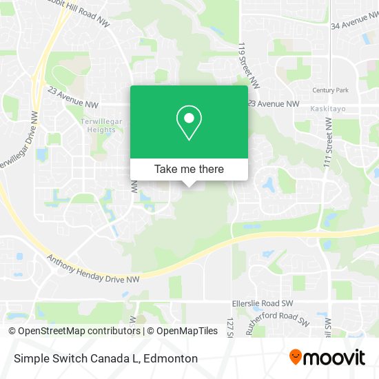 Simple Switch Canada L map