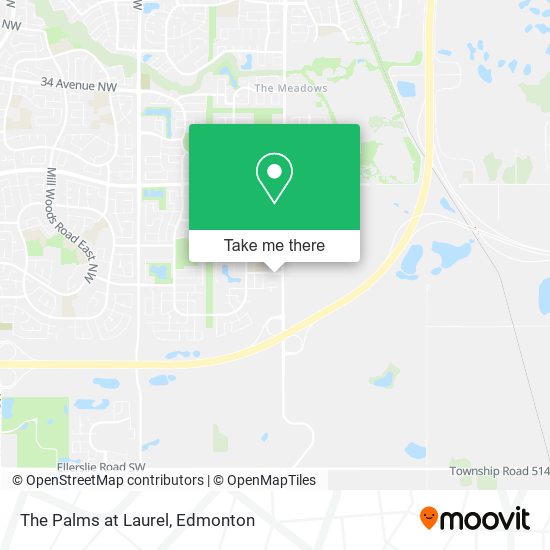 The Palms at Laurel map