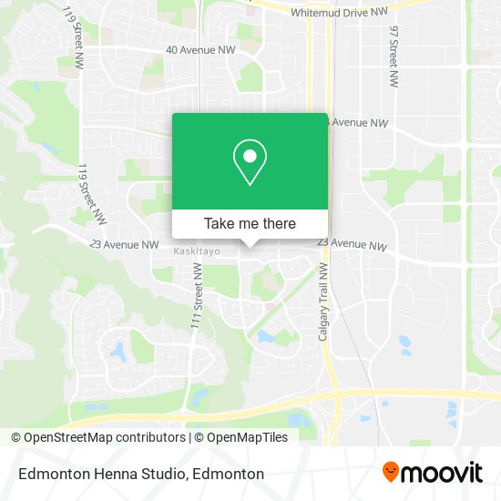 Edmonton Henna Studio plan