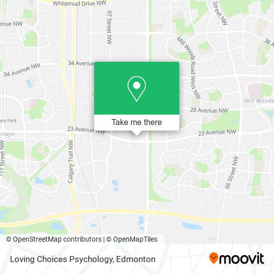 Loving Choices Psychology map