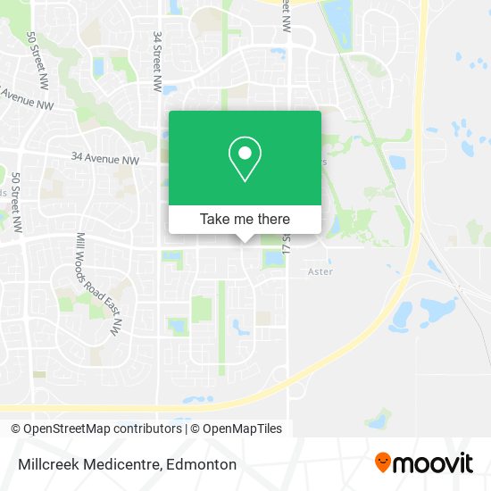 Millcreek Medicentre map