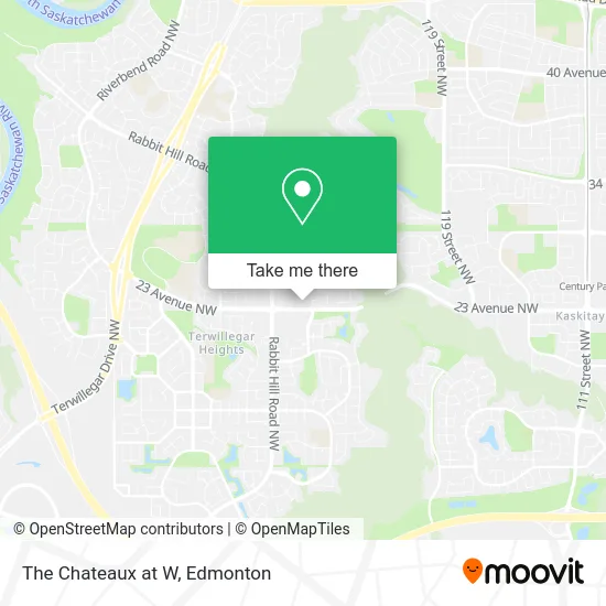 The Chateaux at W map