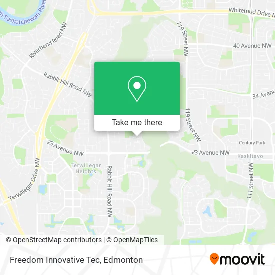 Freedom Innovative Tec map